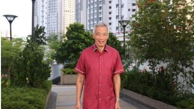 新加坡总理李显龙发表新加坡58周年国庆献词。 （新加坡通讯及新闻部提供）