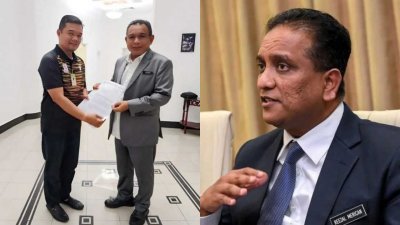 理查玛力肯（右图）已指示其助理向威省市长反映，并反对举办“马来西亚及印尼TikTok网红歌曲演唱会”。
