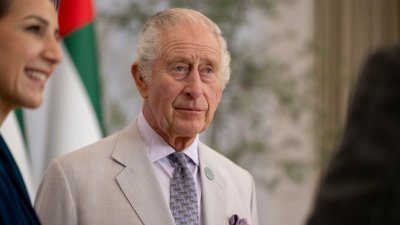 英国国王查尔斯三世当地时间周四，在阿联酋迪拜出席《联合国气候变化框架公约》第28次缔约方会议（COP28）。（图取自阿联酋总统法院/路透社）