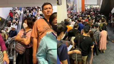 槟城国际机场周六发生上千名外国游客下机后，超过3小时无法入境的事件。
