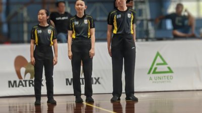 第57届大马篮总金群利17岁及以下全国篮球锦标赛女性裁判人数上升。