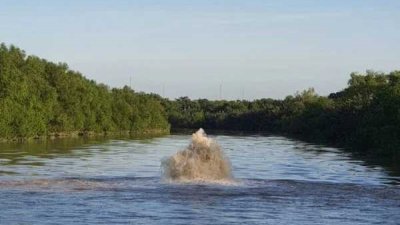 槟州供水机构（PBA）表示，基于安邦惹惹的北赖河底下水管，今早突然破裂，导致威北及槟岛数个地区的水供受影响。