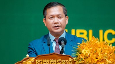柬埔寨首相马内德周三命令全国各省市严厉打击非法彩票和赌博活动。（图取自马内德面子书）