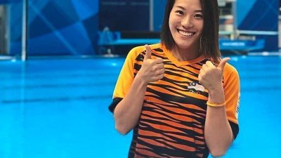 大马资深跳水运动员吴丽颐的生日愿望希望能够在日本世锦赛中拿下巴黎奥运会的参赛资格。