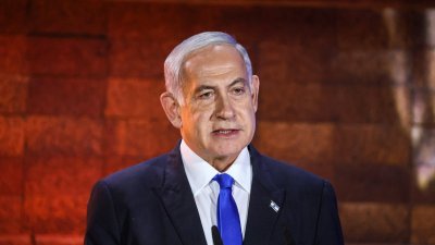 以色列总理内塔尼亚胡的健康状况再次受到关注。（图取自法新社）