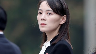 朝鲜最高领导人金正恩的妹妹金与正，是朝鲜劳动党中央委员会副部长。（图取自路透社）