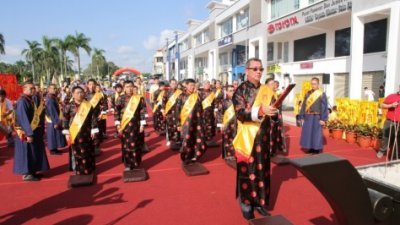 2023年马来西亚国际关公文化节为期3天的活动，包括举办清代仿古祭祀关圣帝君大典，