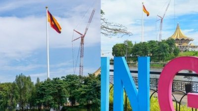 在完成建设后，伫立于古晋河滨公园对岸的砂立法议会大厦及玛格丽达堡之间的大旗杆，将以4公尺的高度差别，超越之前的记录保持者，即位于吉隆坡独立广场的旗杆。