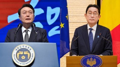 韩国总统尹锡悦将于下周访日，与日本首相岸田文雄举行会谈。（图取自路透社）