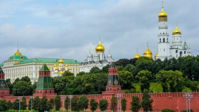 图为俄罗斯位于莫斯科的克里姆林宫。（路透社档案照）