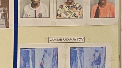 早前网传一段外劳在洗衣店遭人抢劫视频，槟州警方已成功逮捕3名嫌犯归案。