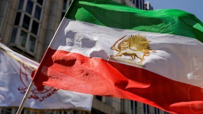 伊朗国旗。（路透社档案照）