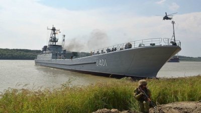 俄罗斯声称摧毁了乌克兰的最后一艘军舰“尤里奥列菲连科”号。（图取自网络）