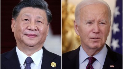 中国国家主席习近平（左）和美国总统拜登，预计将在美国三藩市的APEC期间举行双边会谈。（图取自路透社）