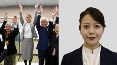 川田翔子成为日本史上最年轻女市长。（图取自网络）