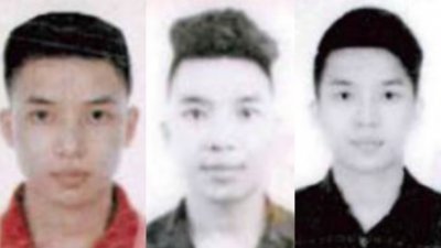 陈清远拥有多国护照，图为他的中国、柬埔寨和多明尼克护照头像图。