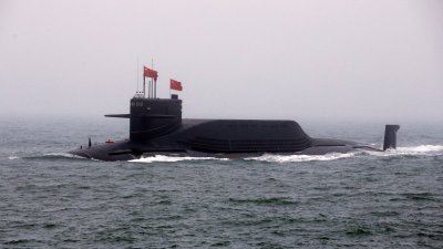 中国长征1号核潜艇。（路透社档案照）