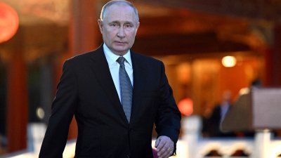 俄罗斯总统普京上周前往北京，出席“一带一路”国际合作高峰论坛。（图取自路透社）