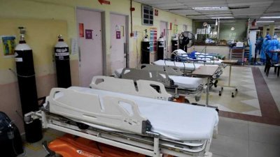 吉打10所政府医院病床平均使用率超过80%，而主要医院的病床使用率更是超过90%。