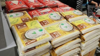 新加坡目前白米的零售价保持平稳。