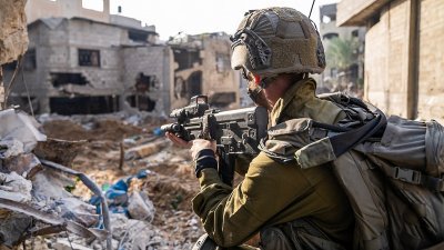 以色列国防军被指在加沙战争中杀良冒功，把被射杀的平民纳入战果统计。（法新社档案照）