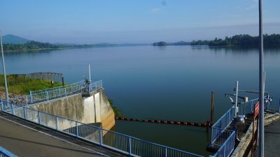 因天气乾旱，柔州多座水坝的水位下降。