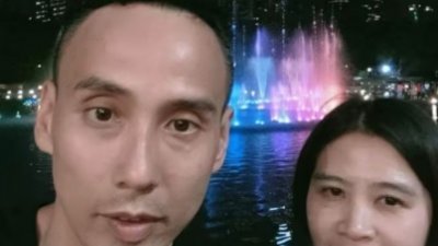 在台湾地震中失联的新加坡夫妻照片曝光，他们是梁秀珠（译音）和沈惠国（译音）。 （图取自花莲地震救灾即时资讯面子书）