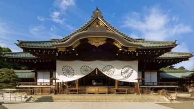 日本靖国神社周日起一连3天举行春季例大祭。（图取自靖国神社官网）