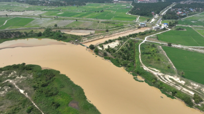 槟州80%的用户供水，源自慕达河。