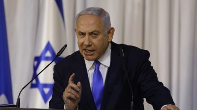 以色列总理内塔尼亚胡在接受美媒采访时说，有必要对加沙地带南部城市拉法采取地面攻势。（法新社档案照）