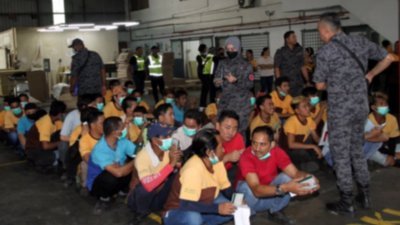 霹雳劳工局等单位展开“震荡”大型取缔行动，以调查务边工业区的工厂，是否有违反劳工法令或其他相关法令。