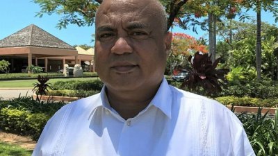 曾任任图瓦卢总检察长的特奥，周一获图瓦卢议会选为该国新一任总理。（图取自网络）
