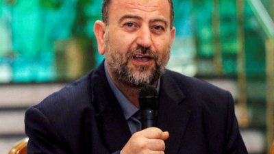 图为遭以色列无人机杀害的哈马斯政治局副主席阿鲁里。（图取自路透社档案照）
