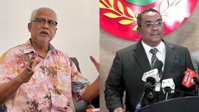 马夫兹（左）指沙努西团结政府倒台论只是反对党的策略之一。
