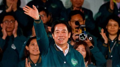 民进党候选人赖清德在上周六的选举中，当选台湾下一任总统。（路透社档案照）