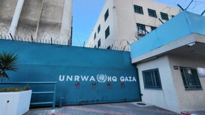 联合国近东救济工程处位于加沙的总部。（图取自网络）