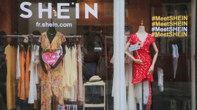 法国国民议会当地时间周四通过遏制快速时尚的法案，中国企业希音（Shein）首当其冲。（图取自SHIEN France面子书）