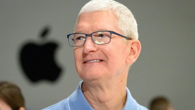 美国苹果公司首席执行员库克。（法新社档案照）