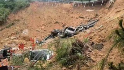 【广东高速公路塌陷】死者增至36人　专家批监测不足