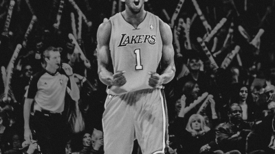 图取自twitter.com/Lakers