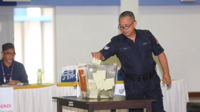 【新古毛补选】 截至早上9时　提前投票率达24%
