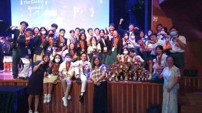 韩江中学在2024年世界学者杯槟城区域赛夺得338枚金牌、银牌和奖杯，为校争光。

