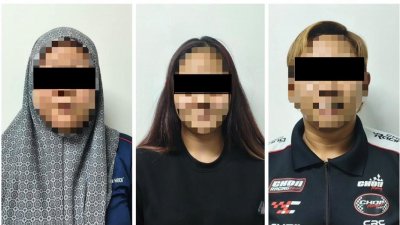 3名妙龄涉伪造病假单被警方逮捕。(警方提供)