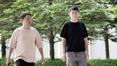 哥哥黄健祥（左）和弟弟黄健瑞（右）双双被控。
