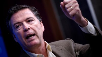 美国联邦调查局（FBI）前局长科米 （图取自法新社档案照）