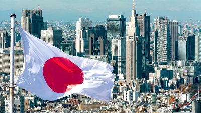 根据国际货币基金组织（IMF）预估，日本国内生产总值（GDP）在每年料将被印度和英国超越，跌至全球第6名。（图取自法新社）
