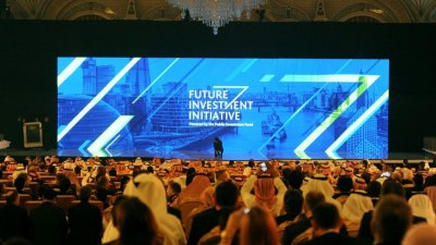 沙地阿拉伯宣布，原定于10月26日至29日进行的《未来投资倡议》（Future Investment Initiative, 简称IFF）投资论坛，举行时间延后至明年。（图取自法新社）