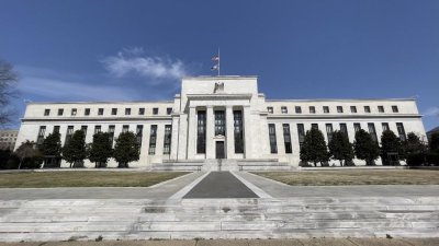 美国联邦储备局（Federal Reserve）议息后，宣布将美国联邦基金利率（FFR）目标区间维持在3.75%至4%不变，符合市场预期。（图取自法新社）