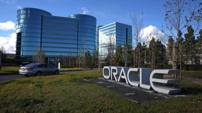 甲骨文（Oracle）发表乐观言论，提及预计到2030财政年（5月31日结账），该公司的年度营业额将至少达到2250亿美元。（图取自法新社）