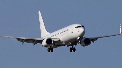 灵通国际宣布，以280万美元（1143万令吉）脱售一架波音B737-400SF飞机。（图取自网络）